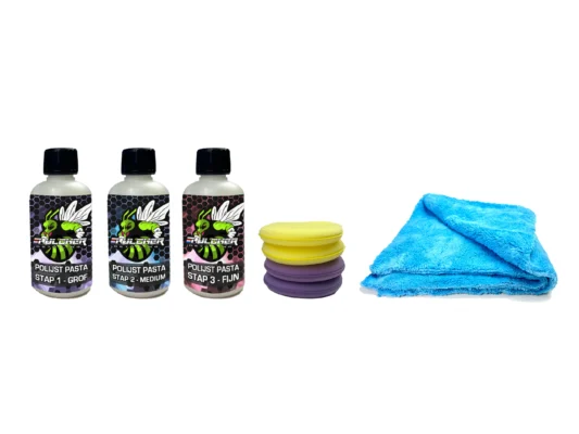 Grof, Middel, Fijn Polijstpakket